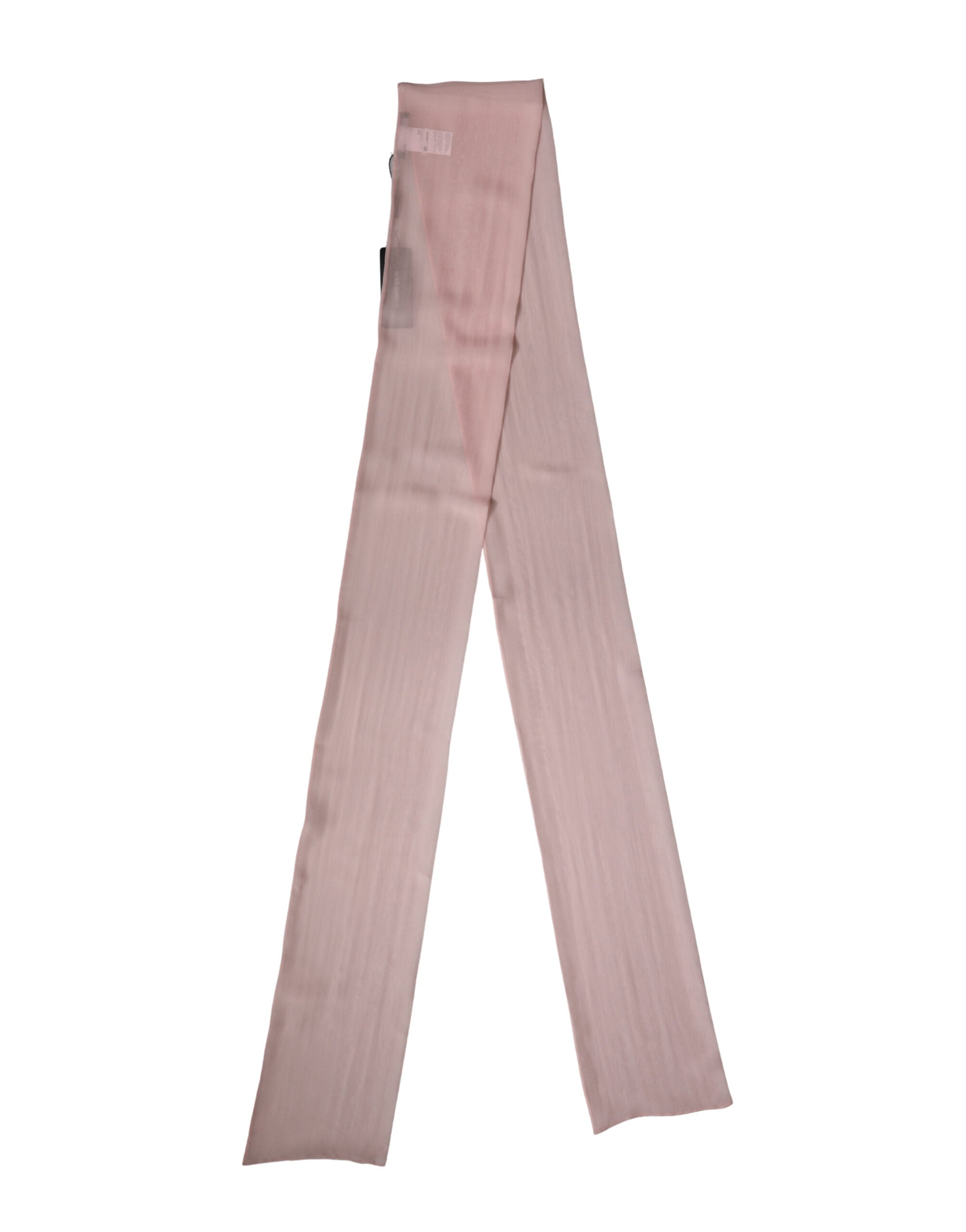 Light Pink Silk Neck Wrap Shawl Stole 272cm x 120cm Scarf - ventzia