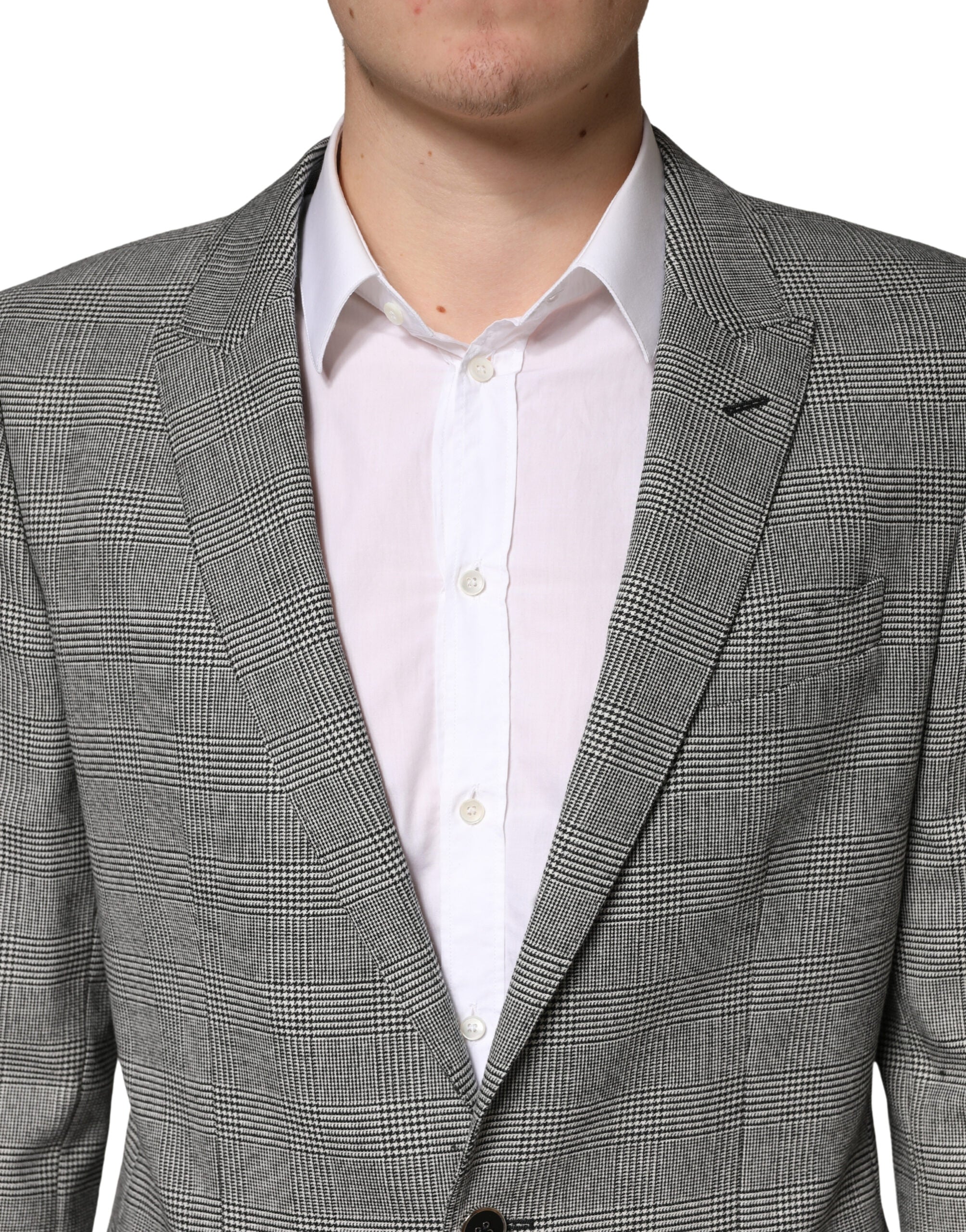 Gray MARTINI Single Breasted Formal 2PC Suit - ventzia