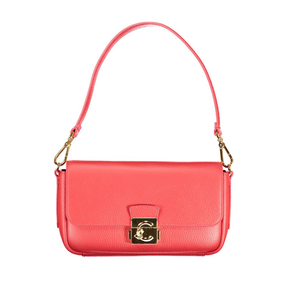 Rosso Leather Women Handbag - ventzia