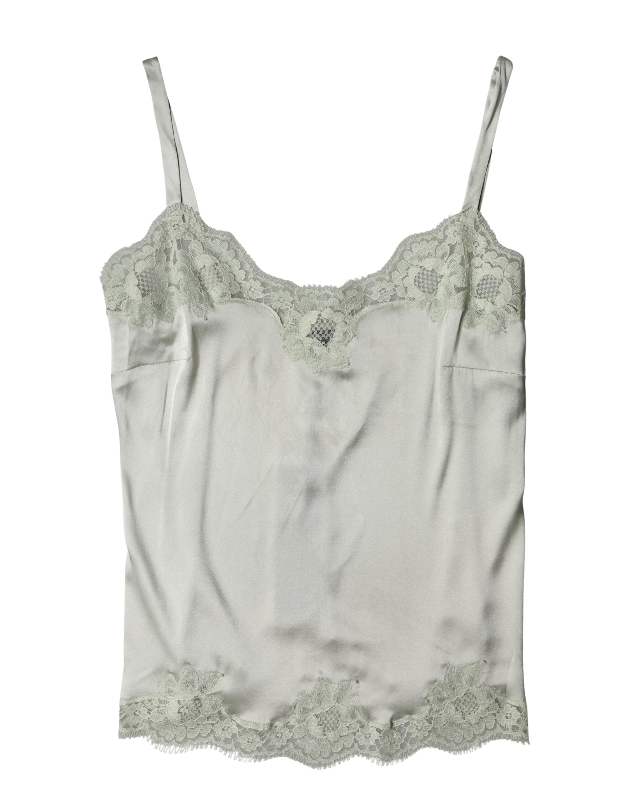 Light Green Floral Lace Lingerie Top Underwear - ventzia