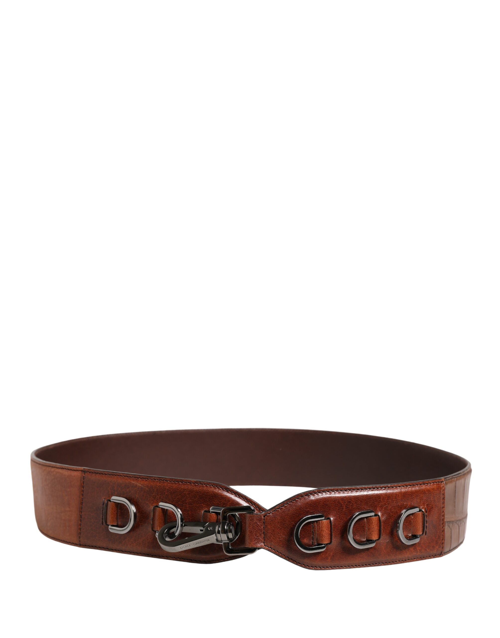 Brown Horse Velvet Leather Bag Accessory Shoulder Strap - ventzia