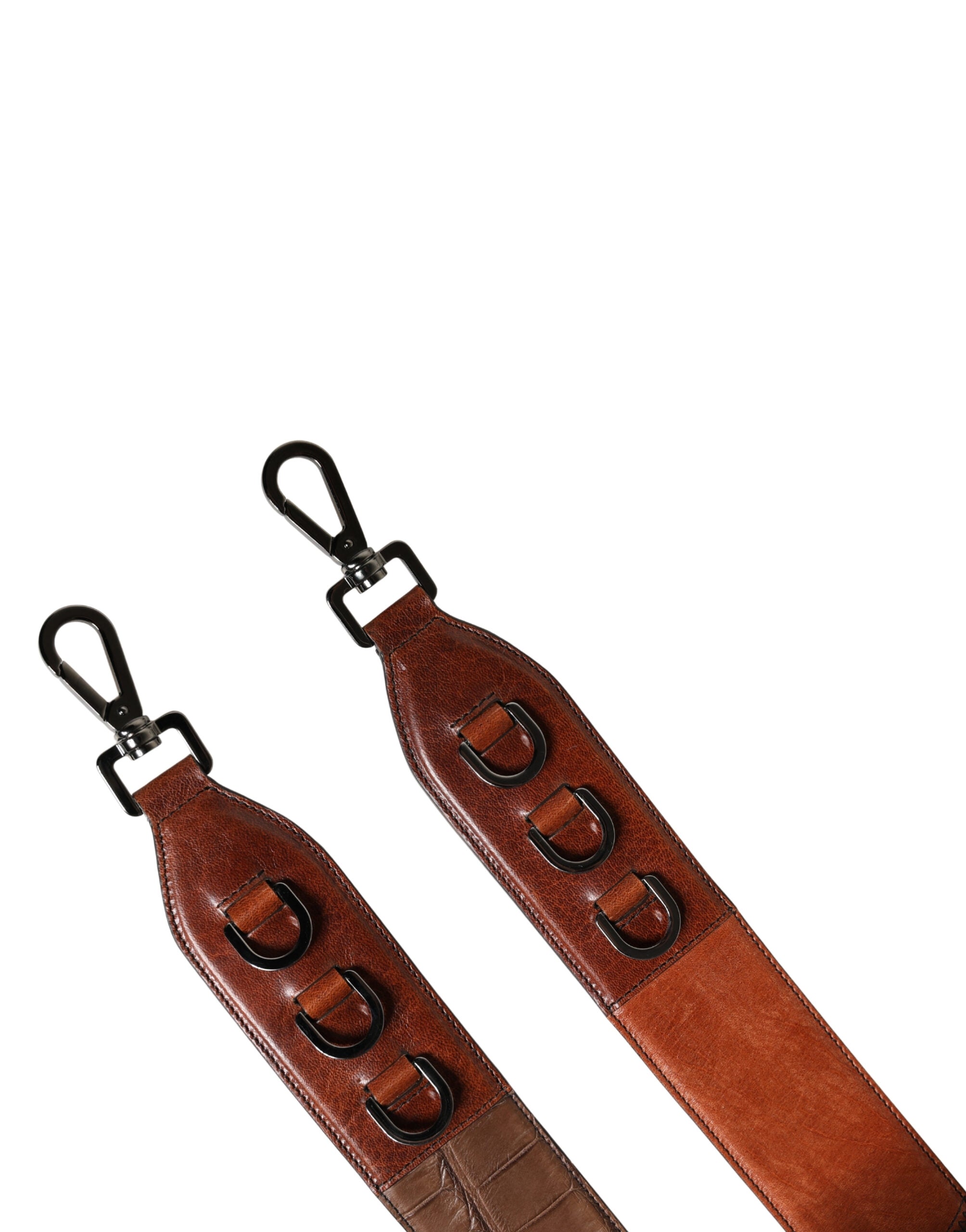 Brown Horse Velvet Leather Bag Accessory Shoulder Strap - ventzia