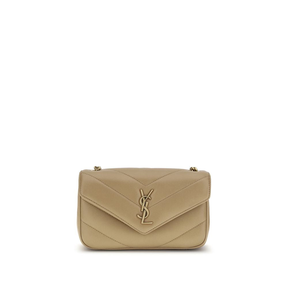 Beige Lamb Ovis Aries Aries Shoulder Bag - ventzia