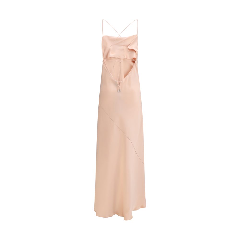Multicolor Marabou Casual Dress