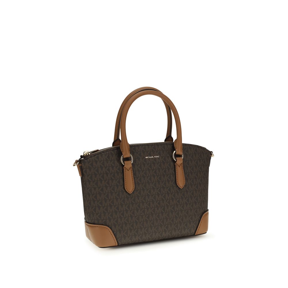 Brown Other Fibres Handbag - ventzia