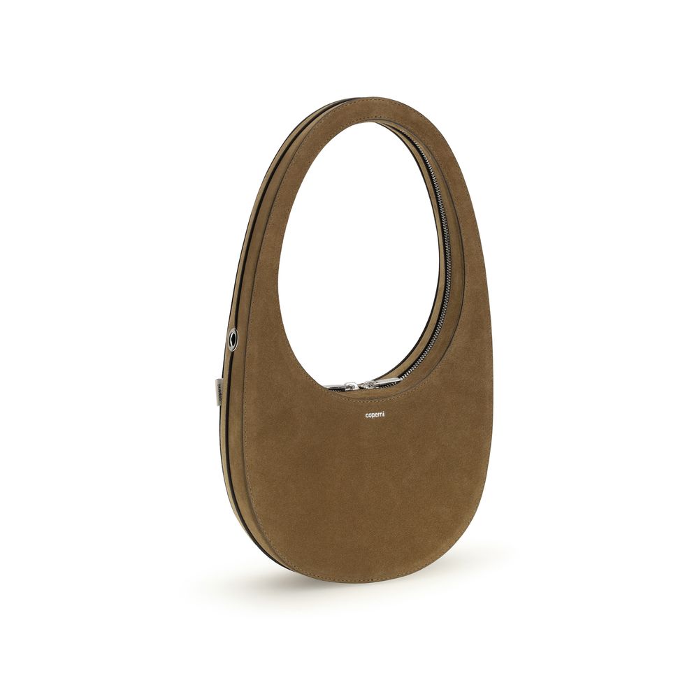 Brown Calf Leather Bos Taurus Shoulder Bag - ventzia