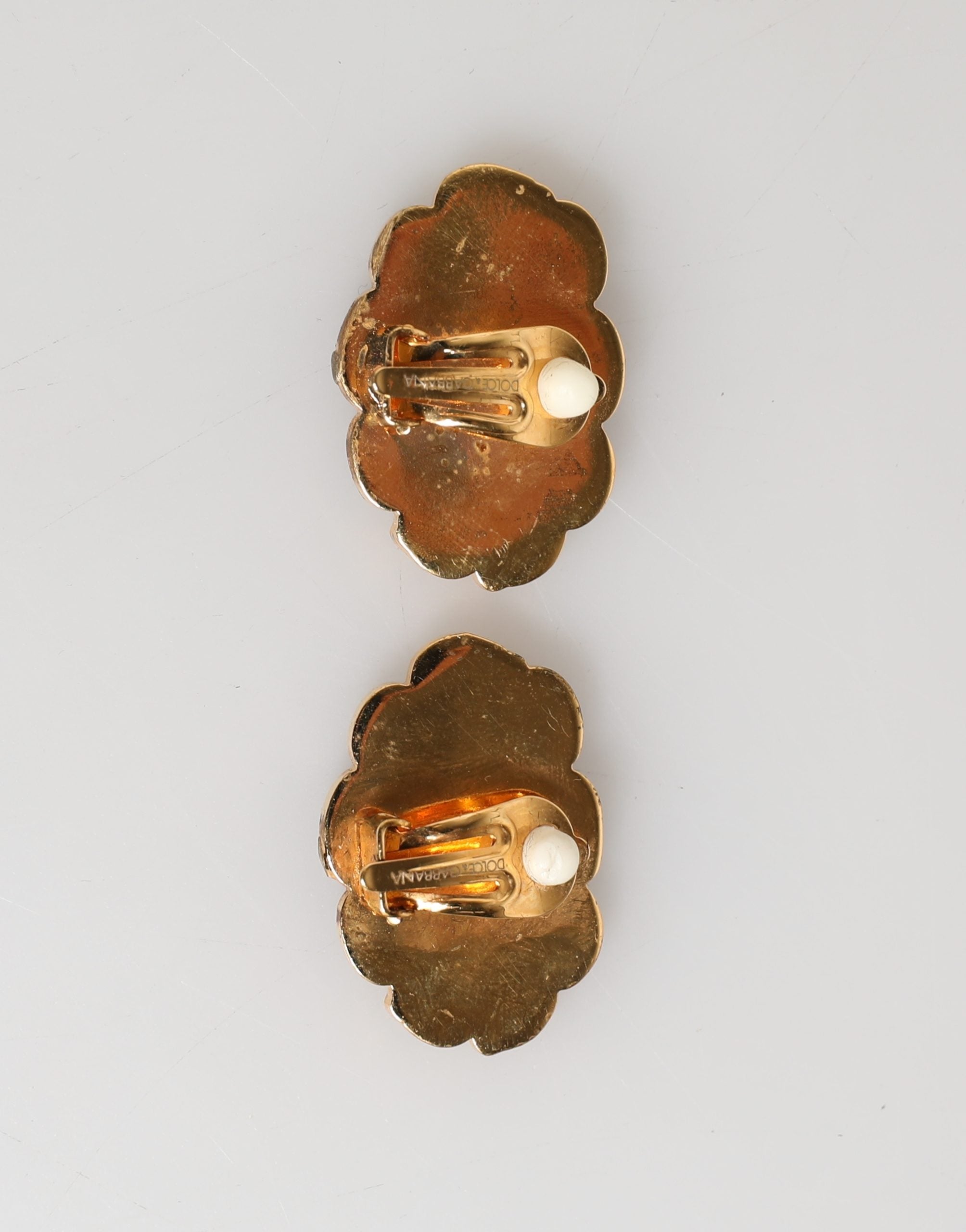 Gold Brass BOOM Cartoon Crystal Clip-On Women - ventzia