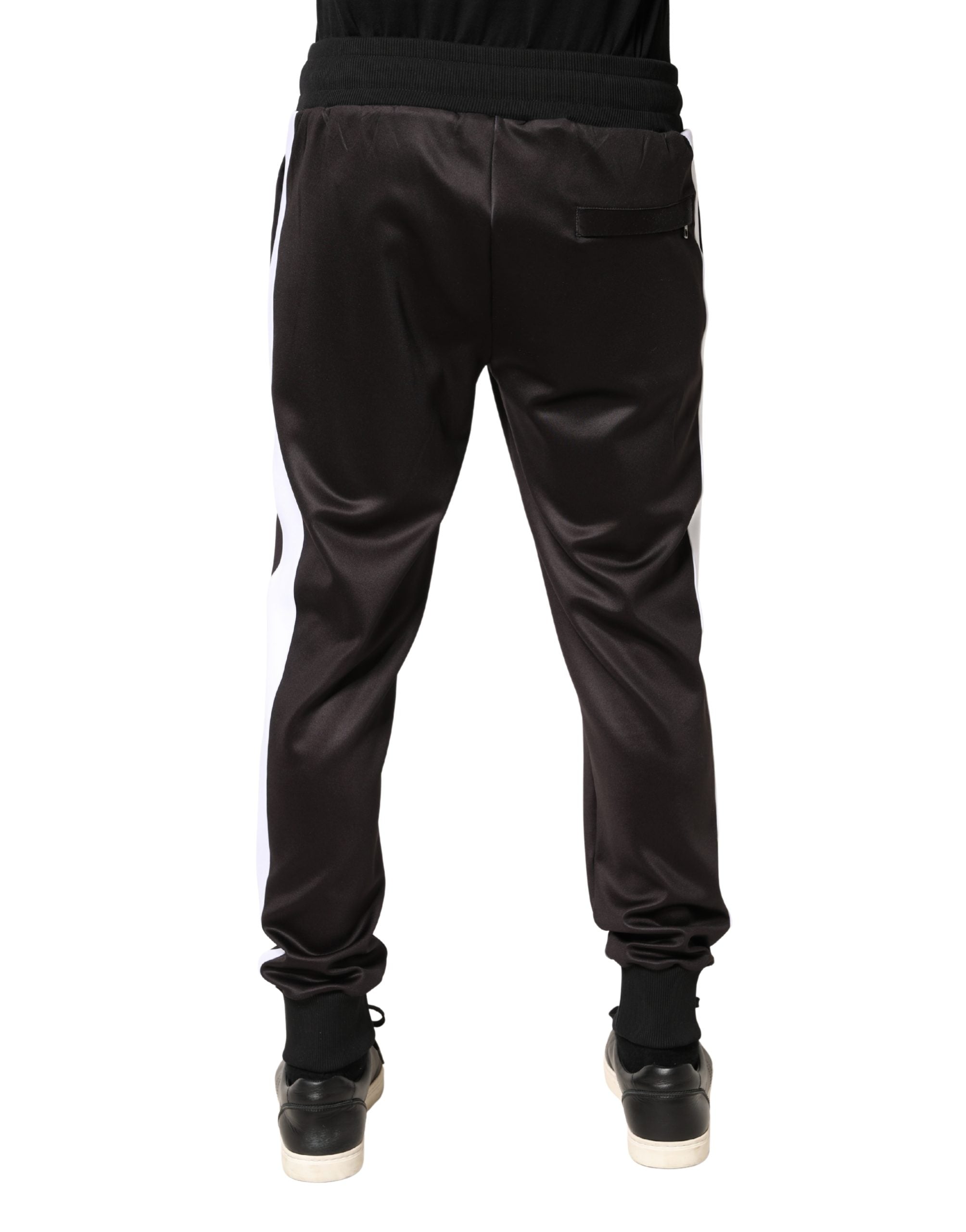 Brown Polyester Skinny Jogger Trouser Pants - ventzia
