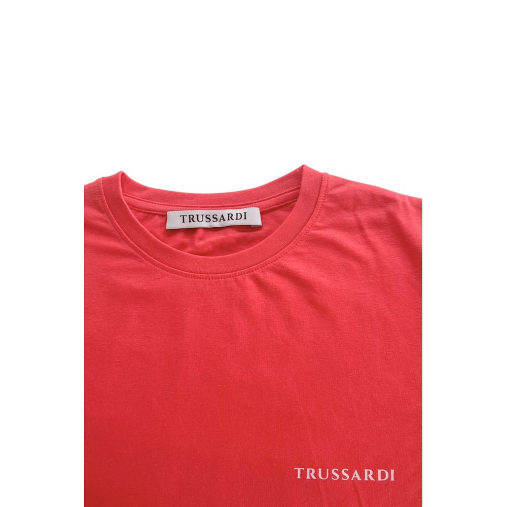 Red Cotton Men's T-Shirt - ventzia