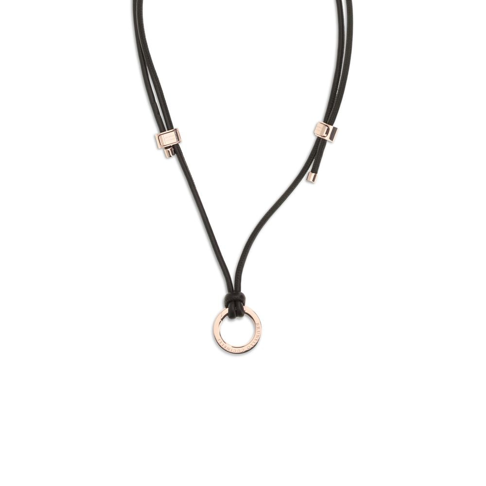 Brown Calf Leather Bos Taurus Keychain - ventzia