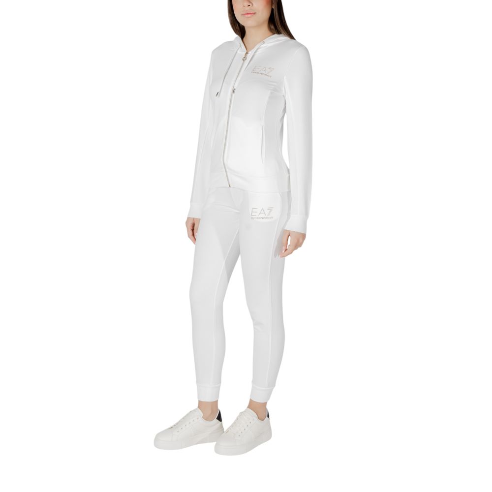 Cream Polyester Tracksuit - ventzia