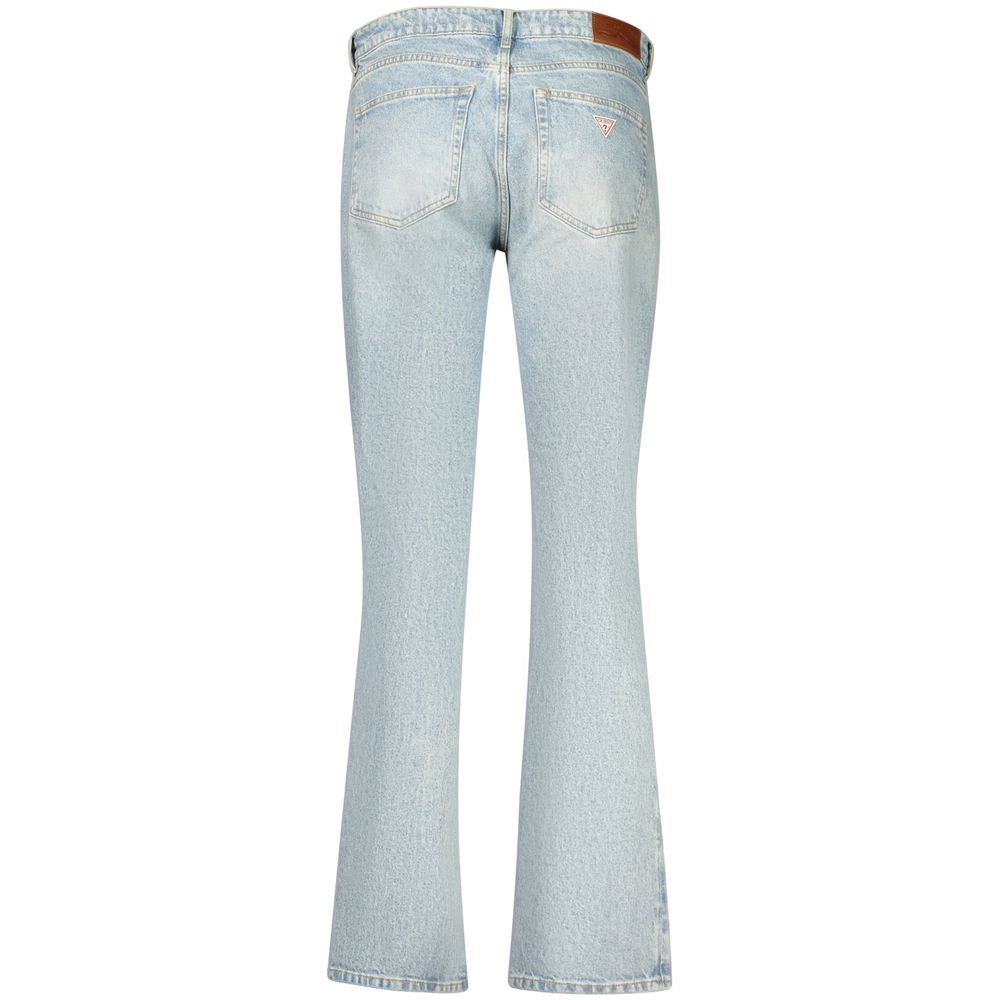 Azzurro Cotton Women Jeans - ventzia