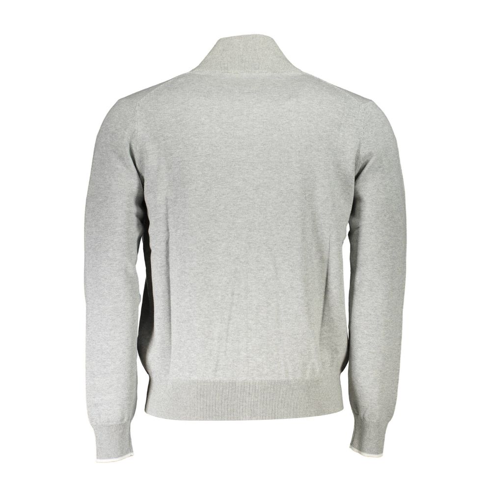 Grigio Organic Cotton Men Cardigan - ventzia