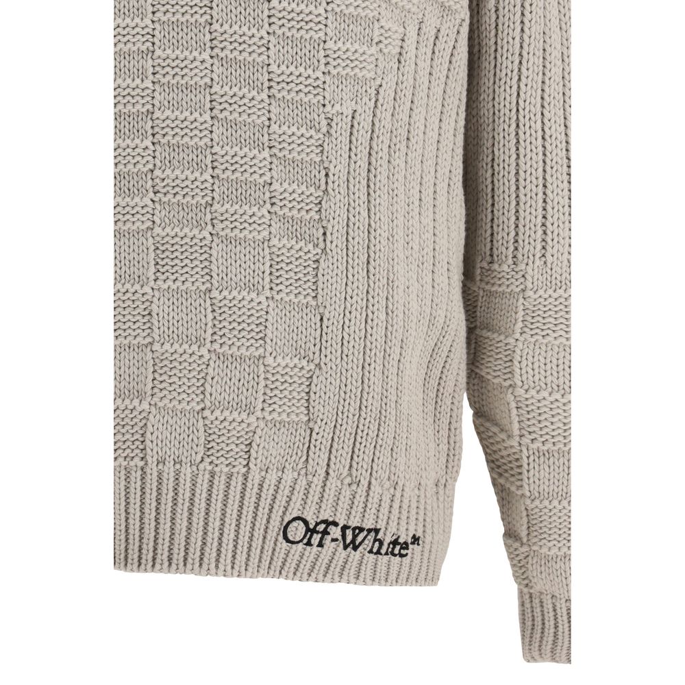 Beige Cotton Sweatshirt - ventzia
