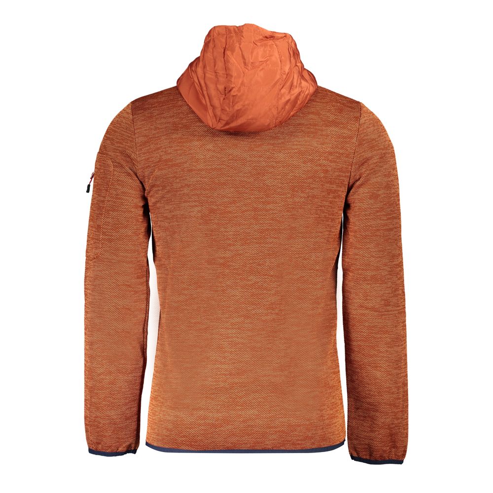 Marrone Polyester Men's Jacket - ventzia