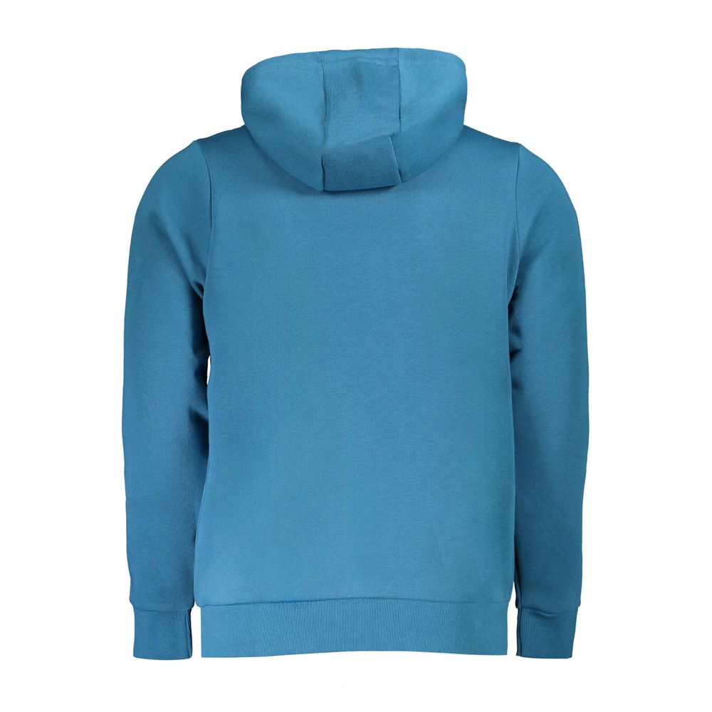 Blu Cotton Men Sweatshirt - ventzia