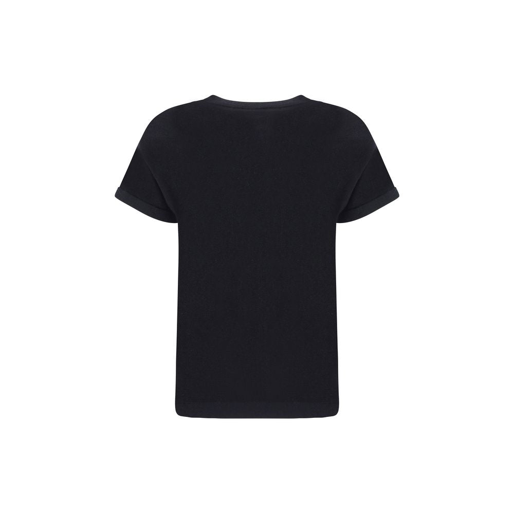 Black Nylon T-Shirt - ventzia