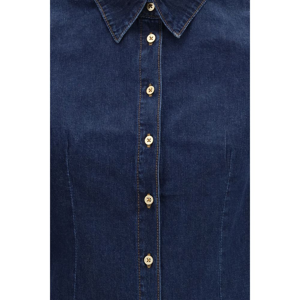 Blue Denim Shirt - ventzia