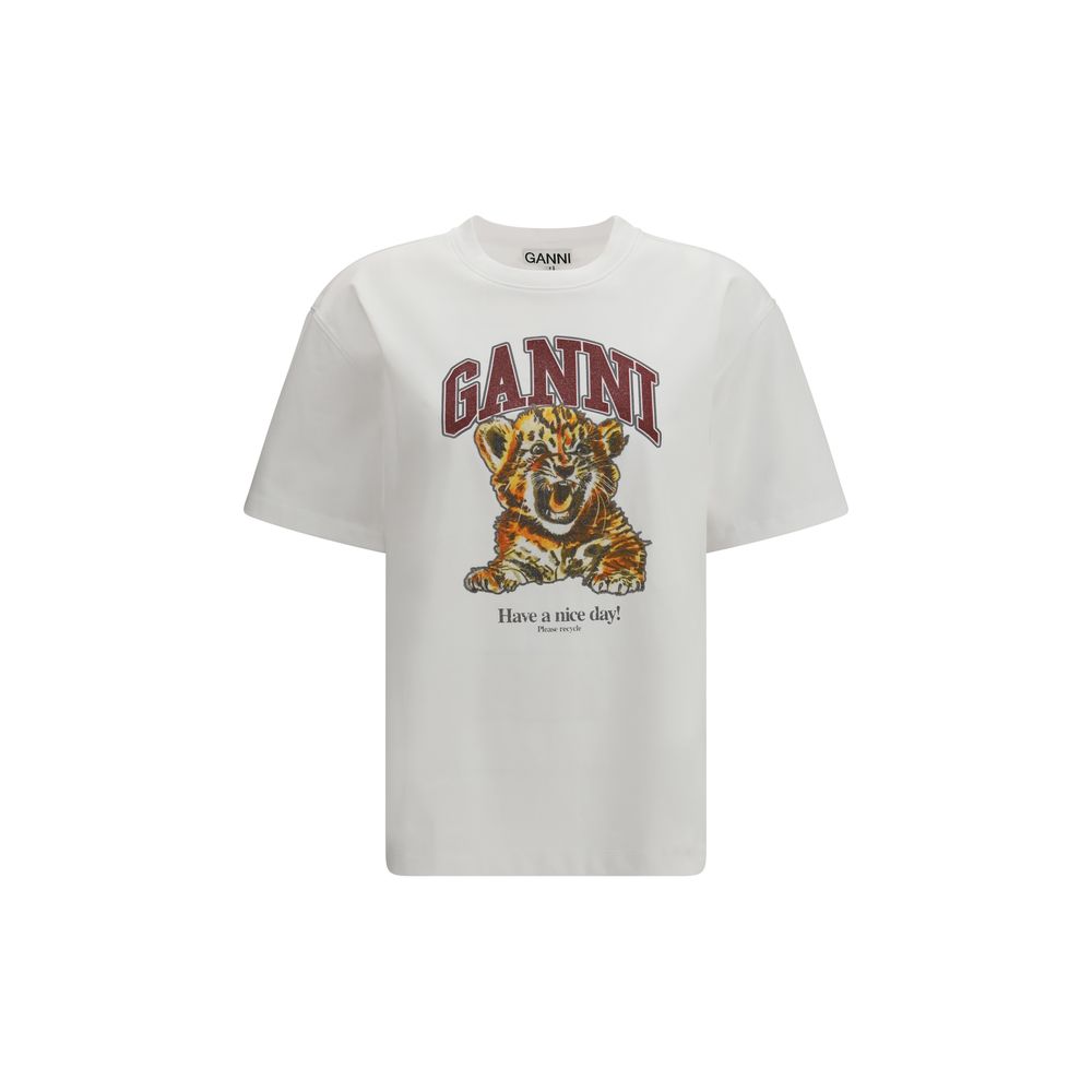 White Cotton T-Shirt - ventzia