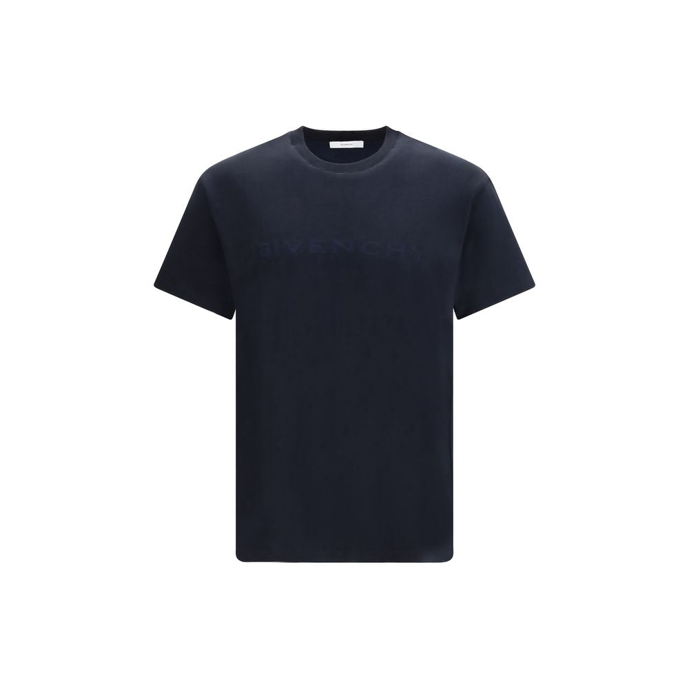 Blue Cotton T-Shirt - ventzia