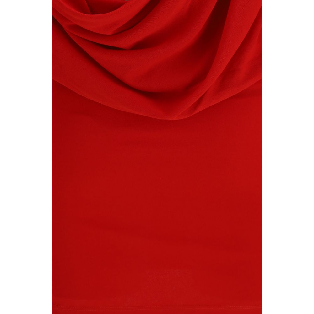Multicolor Viscose Cocktail Dress - ventzia