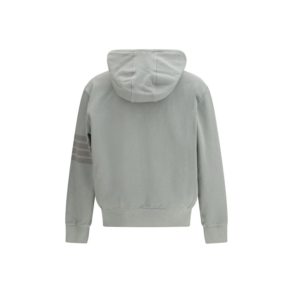 Gray Cotton Sweatshirt - ventzia