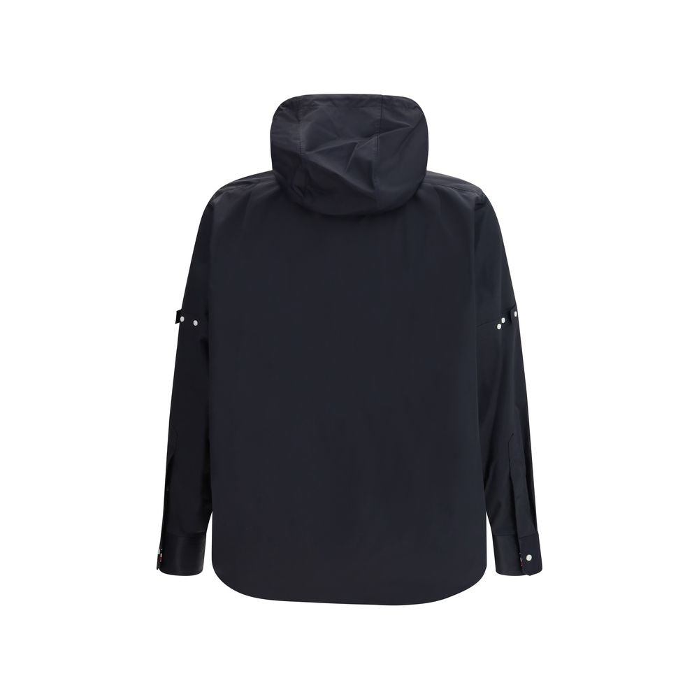 Black Polyamide Sweatshirt - ventzia