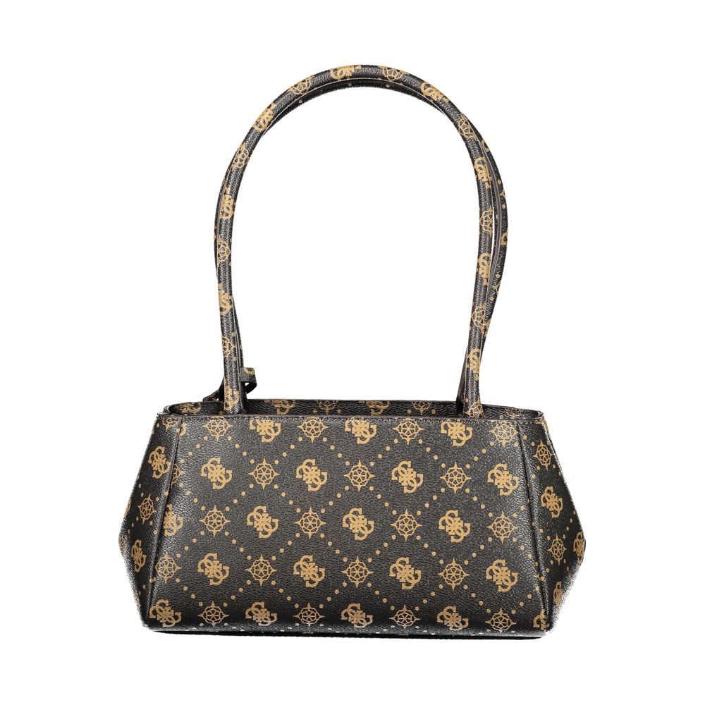 Marrone Poliuretano Women Handbag - ventzia