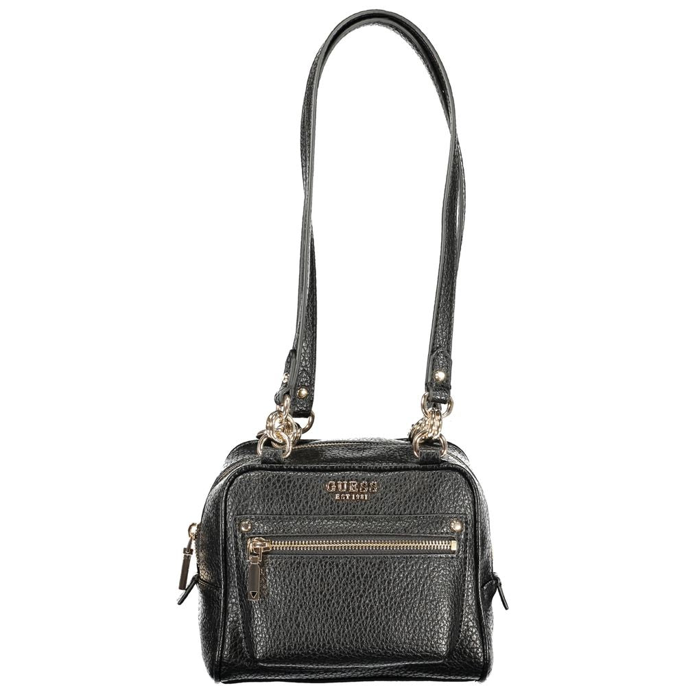 Nero Polyurethane Women Handbag - ventzia
