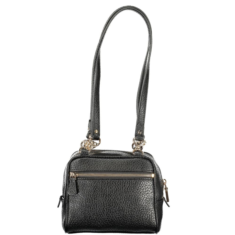 Nero Polyurethane Women Handbag - ventzia