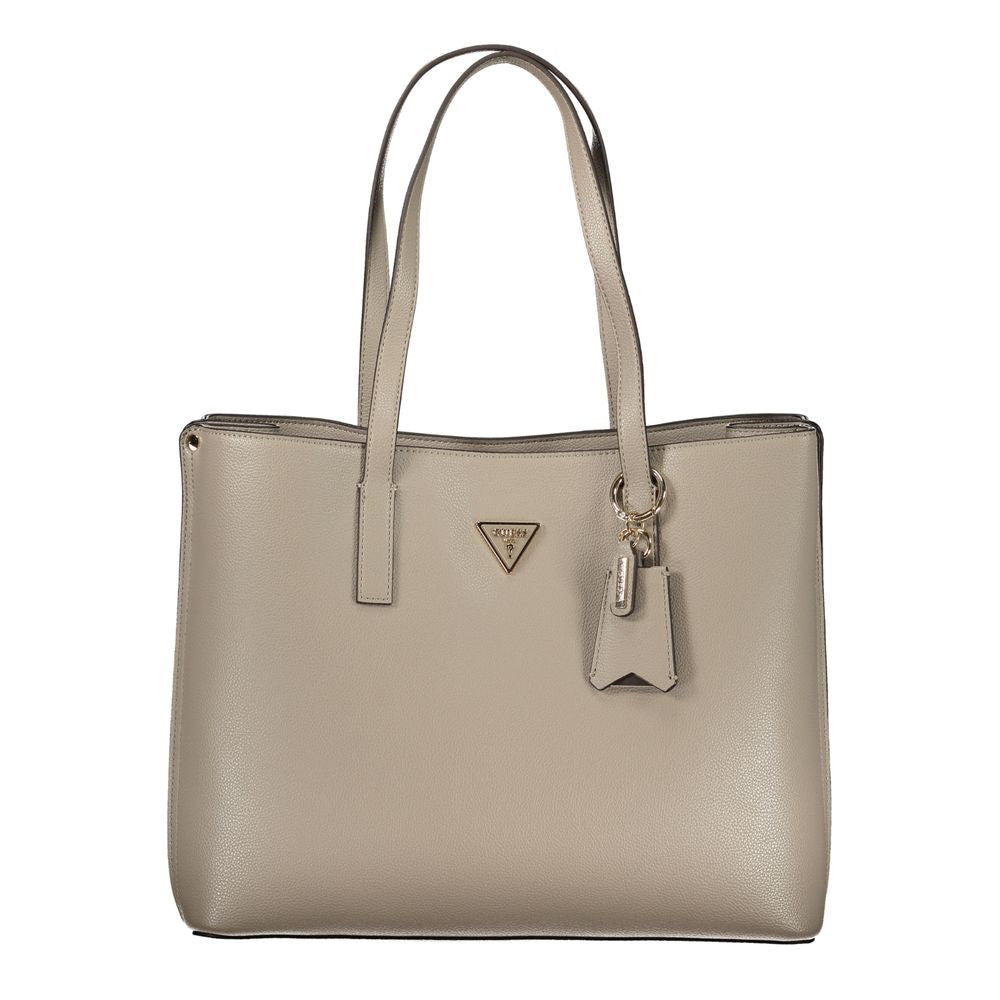 Grigio Poliuretano Women's Handbag - ventzia