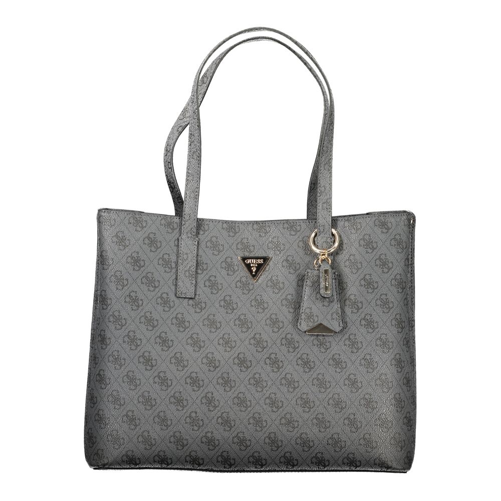 "Nero Poliuretano Women's Handbag" - ventzia