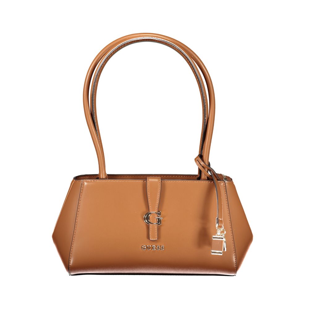 Marrone Poliuretano Female Handbag - ventzia