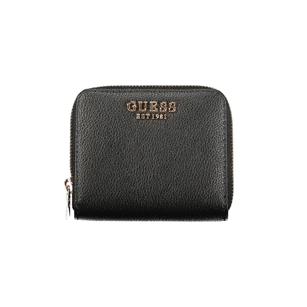 Nero Poliuretano Women Wallet - ventzia