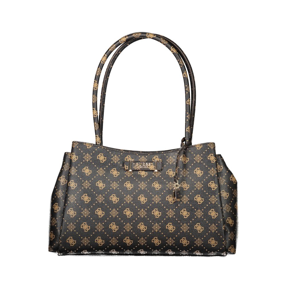 Marrone Poliuretano Women Handbag - ventzia