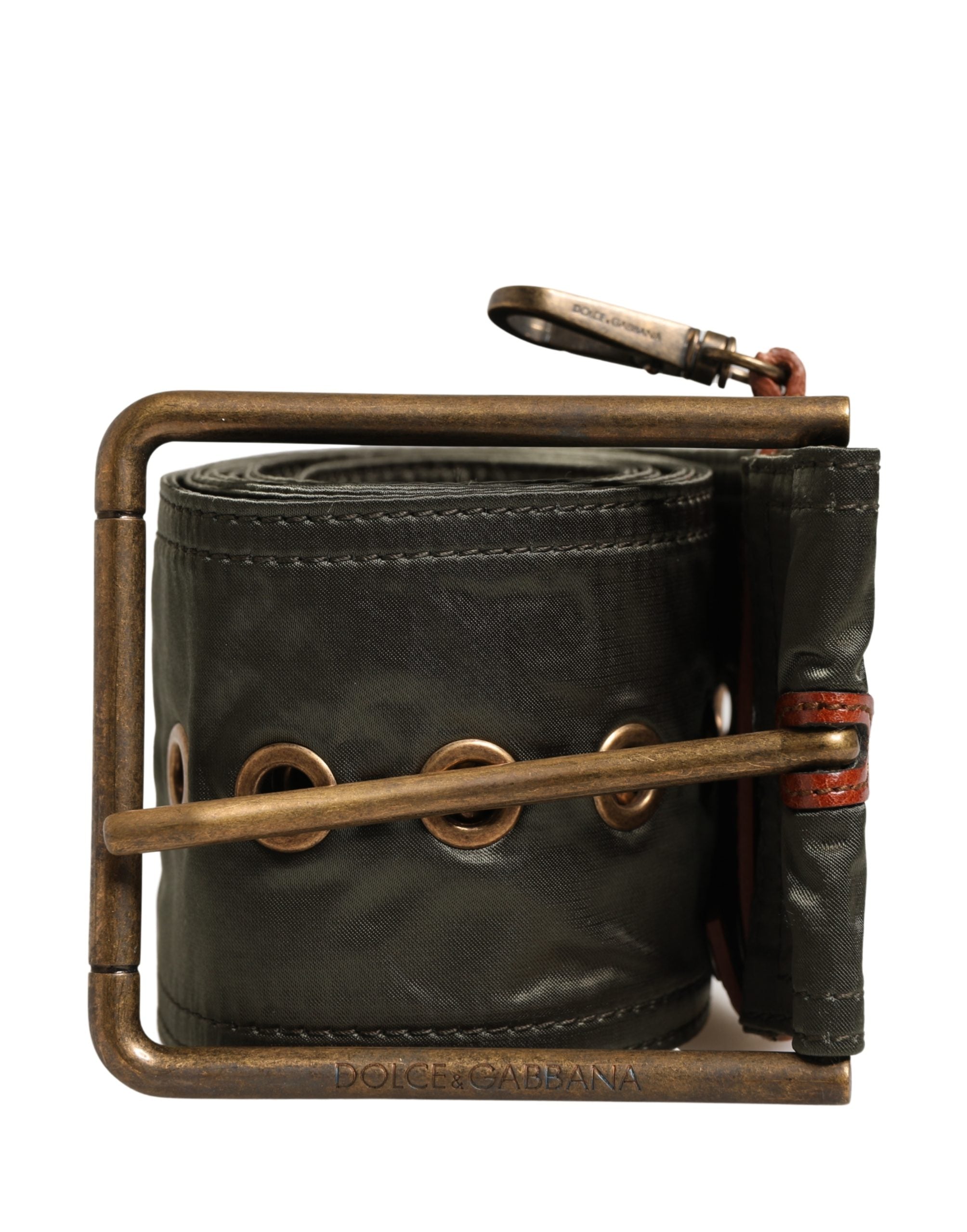 Men Black Wide Leather DG Metal Buckle Belt - ventzia