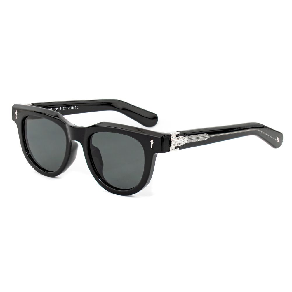 Black Acetate Sunglasses - ventzia
