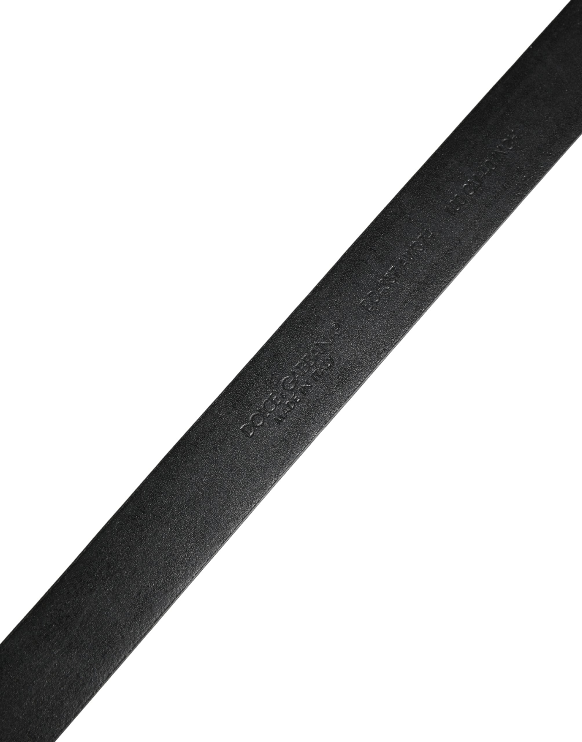 Men Black Classic Leather Metal Buckle Belt - ventzia