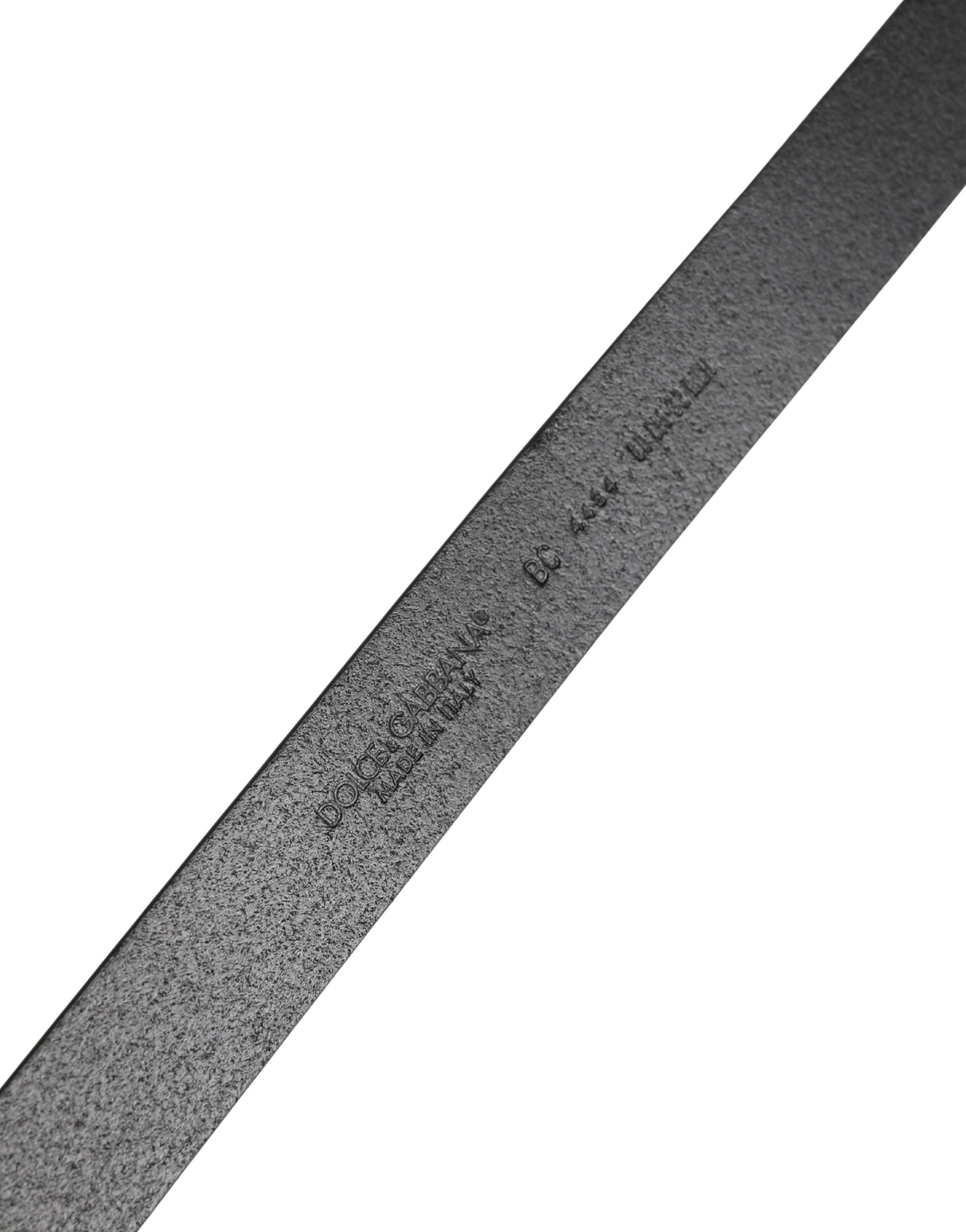 Men Black Classic Leather Metal Buckle Belt - ventzia
