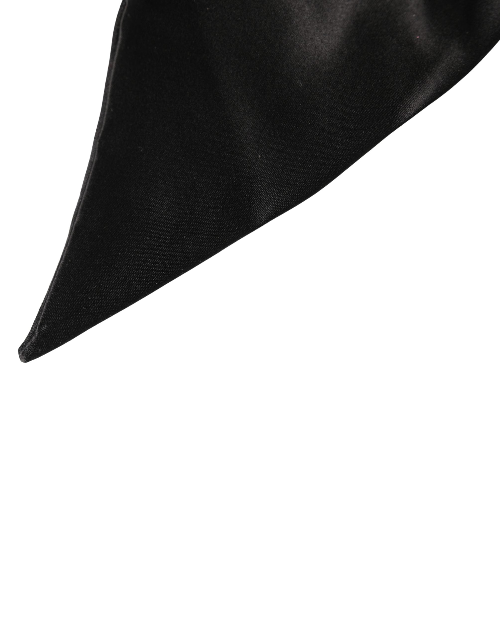 Black Silk Satin Sash Wide Waist Women Belt - ventzia