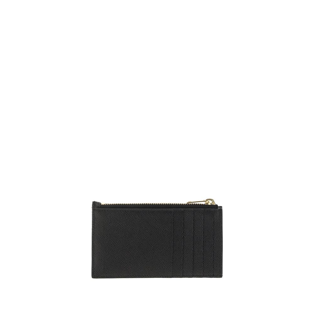 Black Calf Leather Bos Taurus Wallet - ventzia