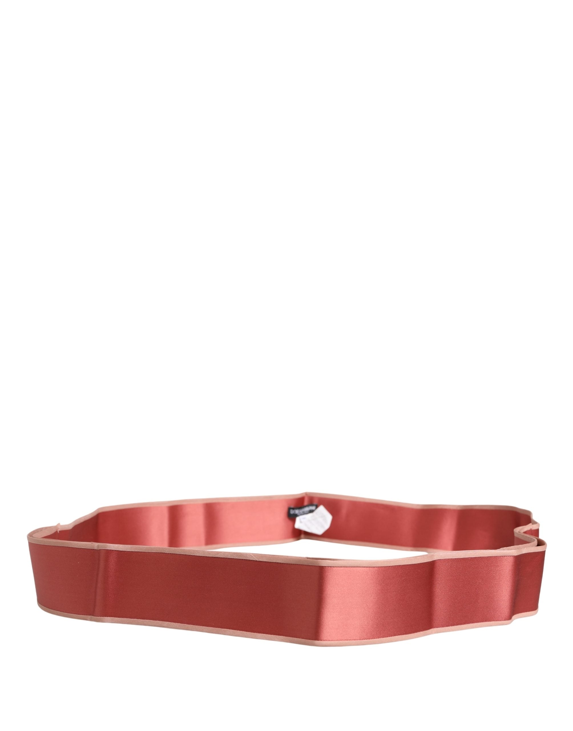 Pink Silk Satin Waist Women Cintura Belt - ventzia