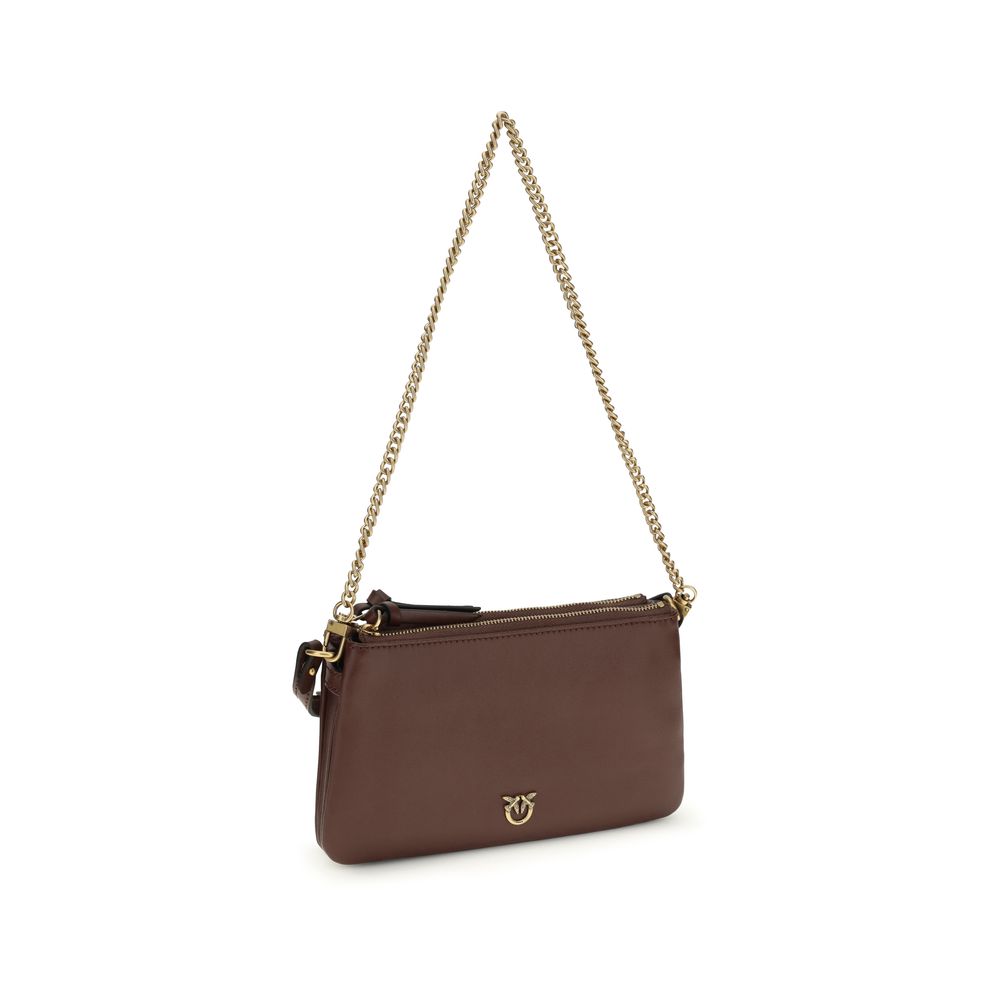 Brown Calf Leather Bos Taurus Shoulder Bag - ventzia
