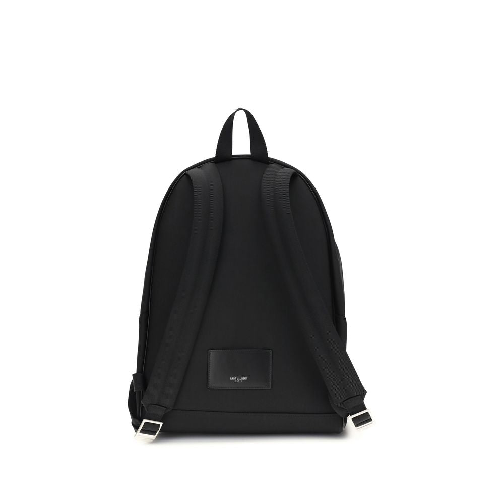 Black Fabric Backpack - ventzia
