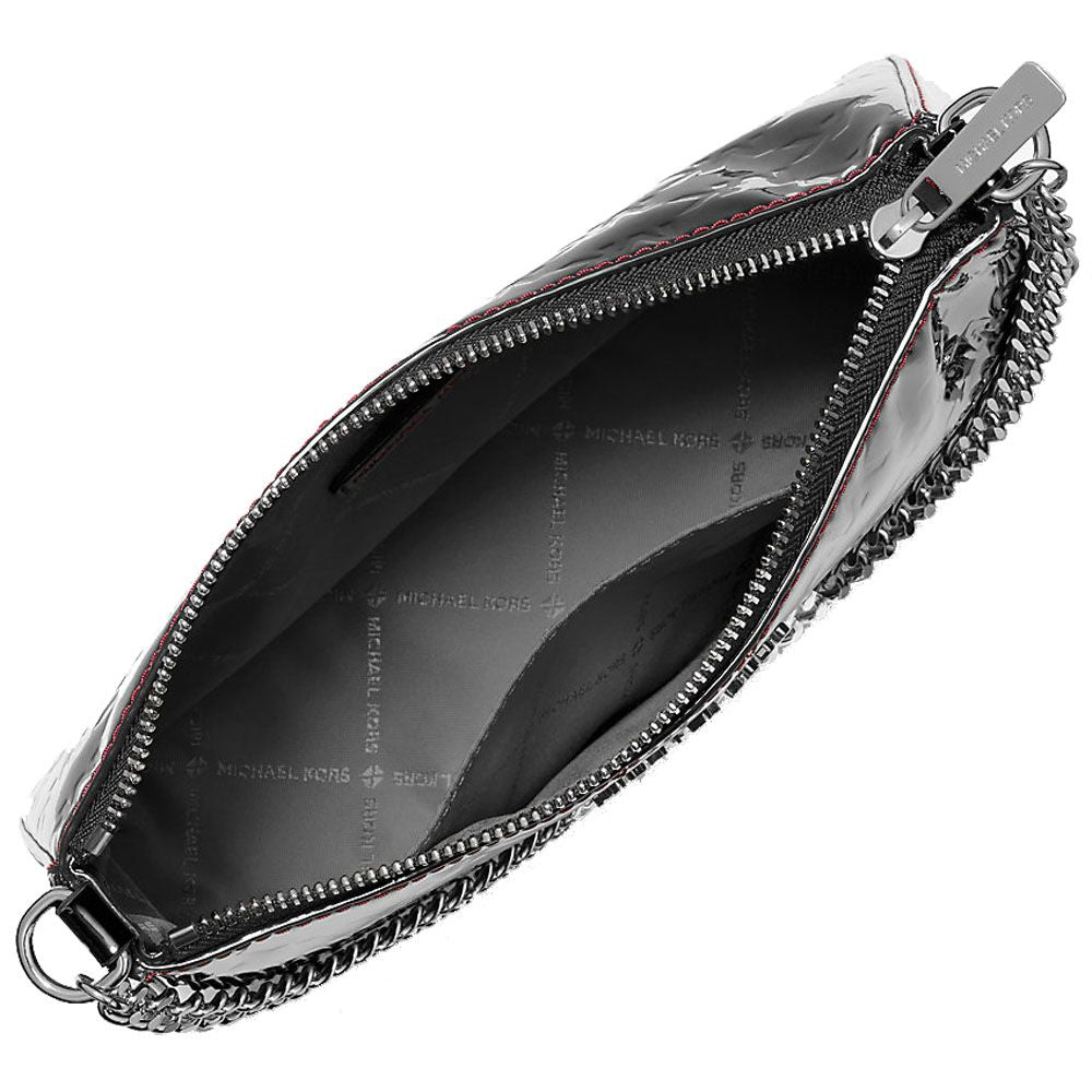 Black Canvas Clutch Bag - ventzia