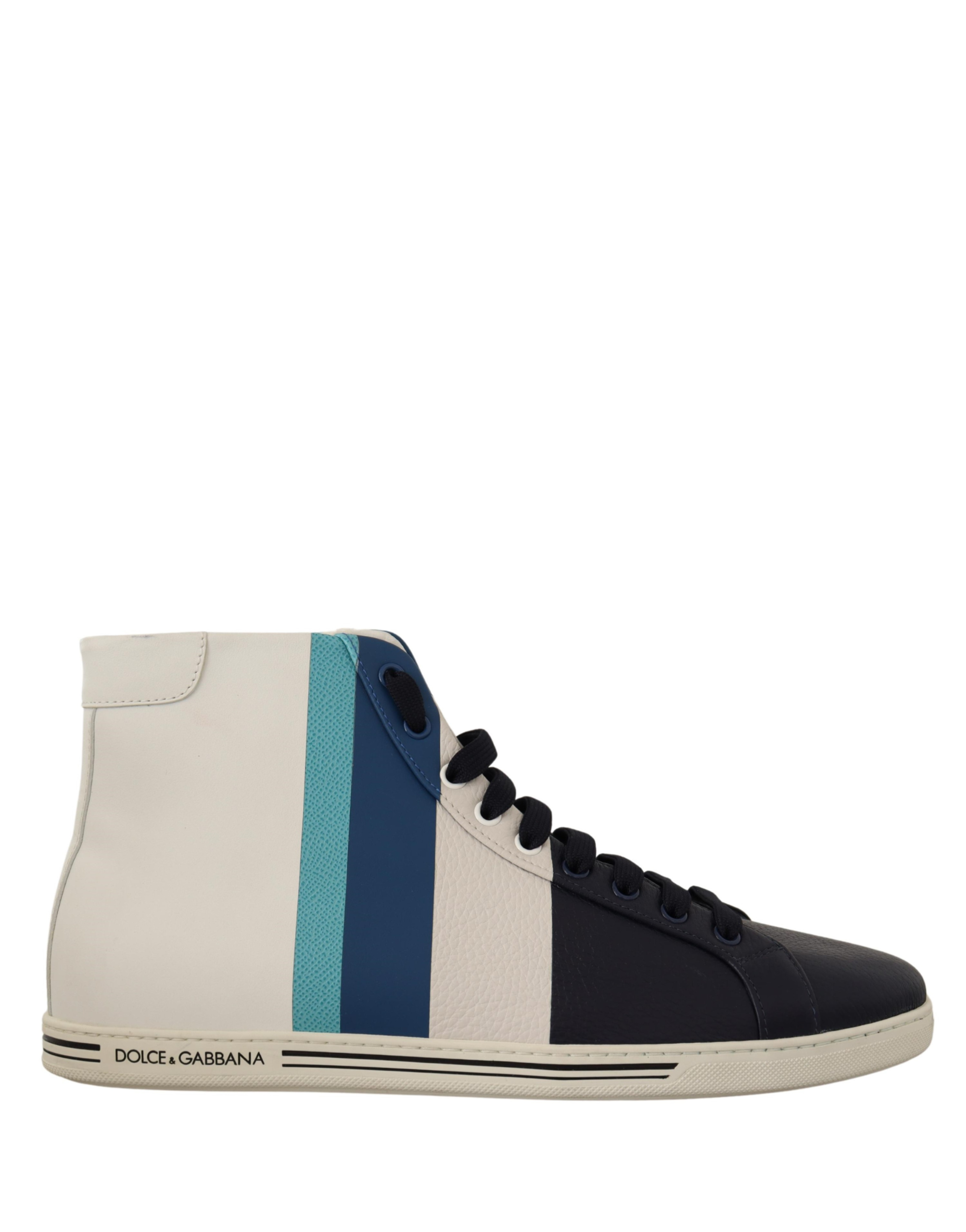 Multicolor Leather Mid Top Sneakers Shoes - ventzia