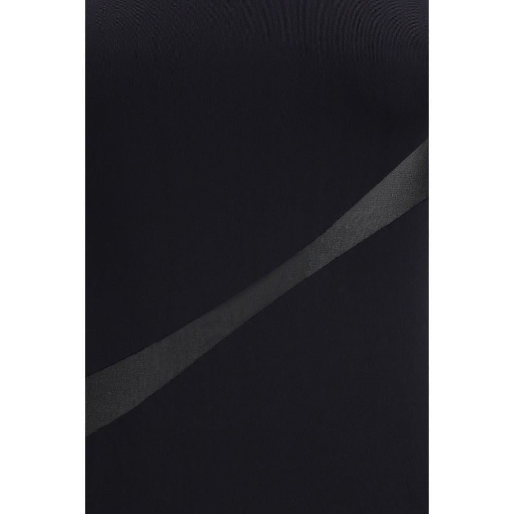 Black Polyamide Bodysuit - ventzia