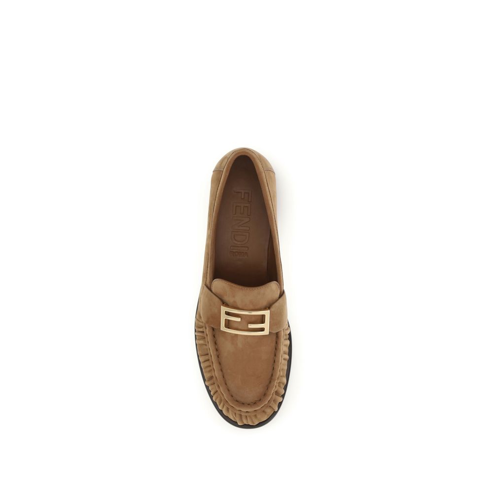 Brown Calf Leather Bos Taurus Slip-On Loafers - ventzia