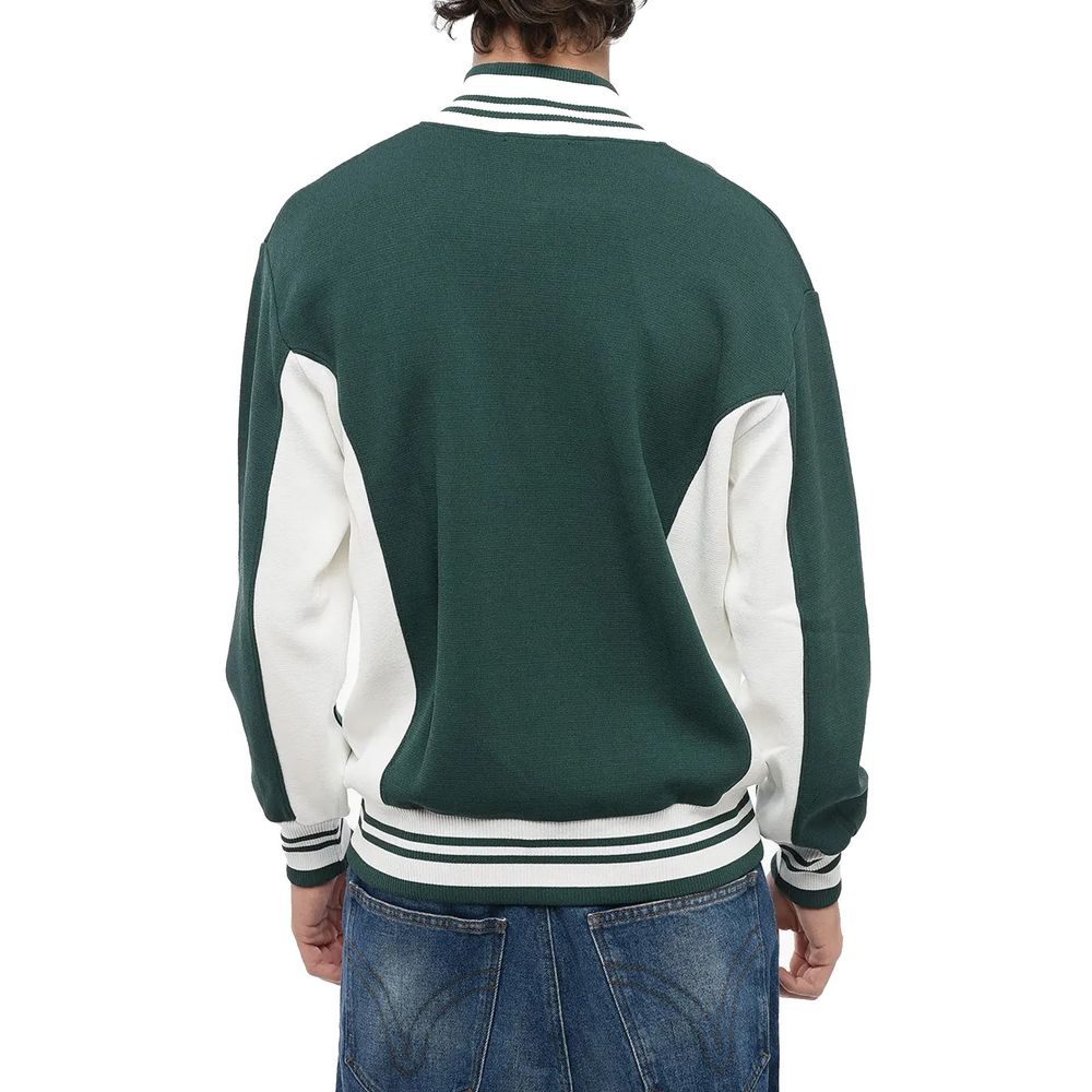 Bicolor Nylon Bomber - ventzia
