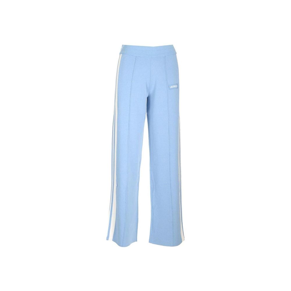 Blue Nylon Joggers (Workout Pants) - ventzia